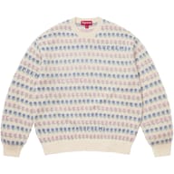 Flowers Metallic Sweater