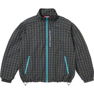 Plaid Track Jacket