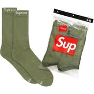 Supreme®/Hanes® Crew Socks (4 Pack)