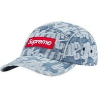 Fat Tip Jacquard Denim Camp Cap