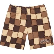 Reverse Patchwork Sweatshort