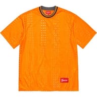 Perforated Stripe Warm Up Top