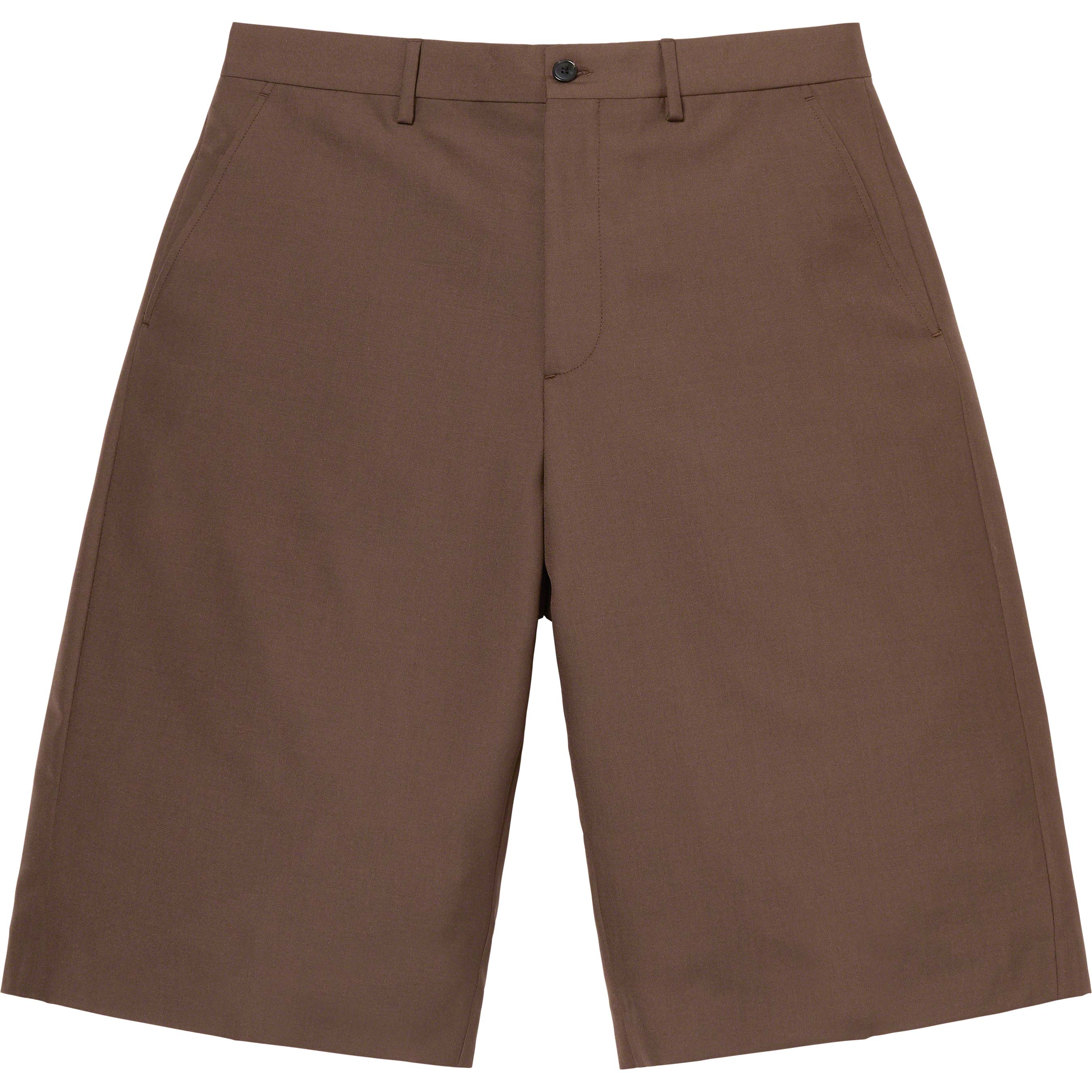 Wool Trouser Short