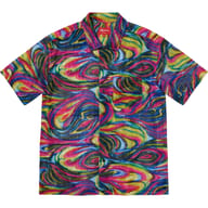 Mesh Stripe S/S Shirt