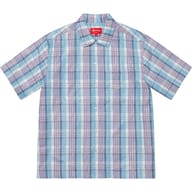 Metallic Plaid S/S Shirt