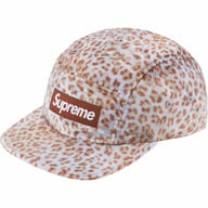 Leopard Velvet Camp Cap