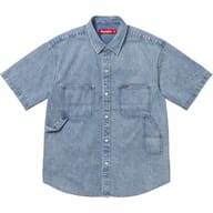 Loose Fit S/S Denim Painter Shirt