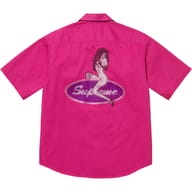 Rhinestone Pin Up S/S Work Shirt