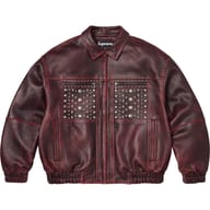 Multi Studded Leather Jacket