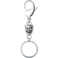 Drama Mask Key Ring