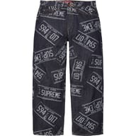 License Plate Baggy Jean