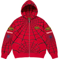 Supreme®/Vanson Leathers® Spider-Man Zip Up Hooded Sweatshirt