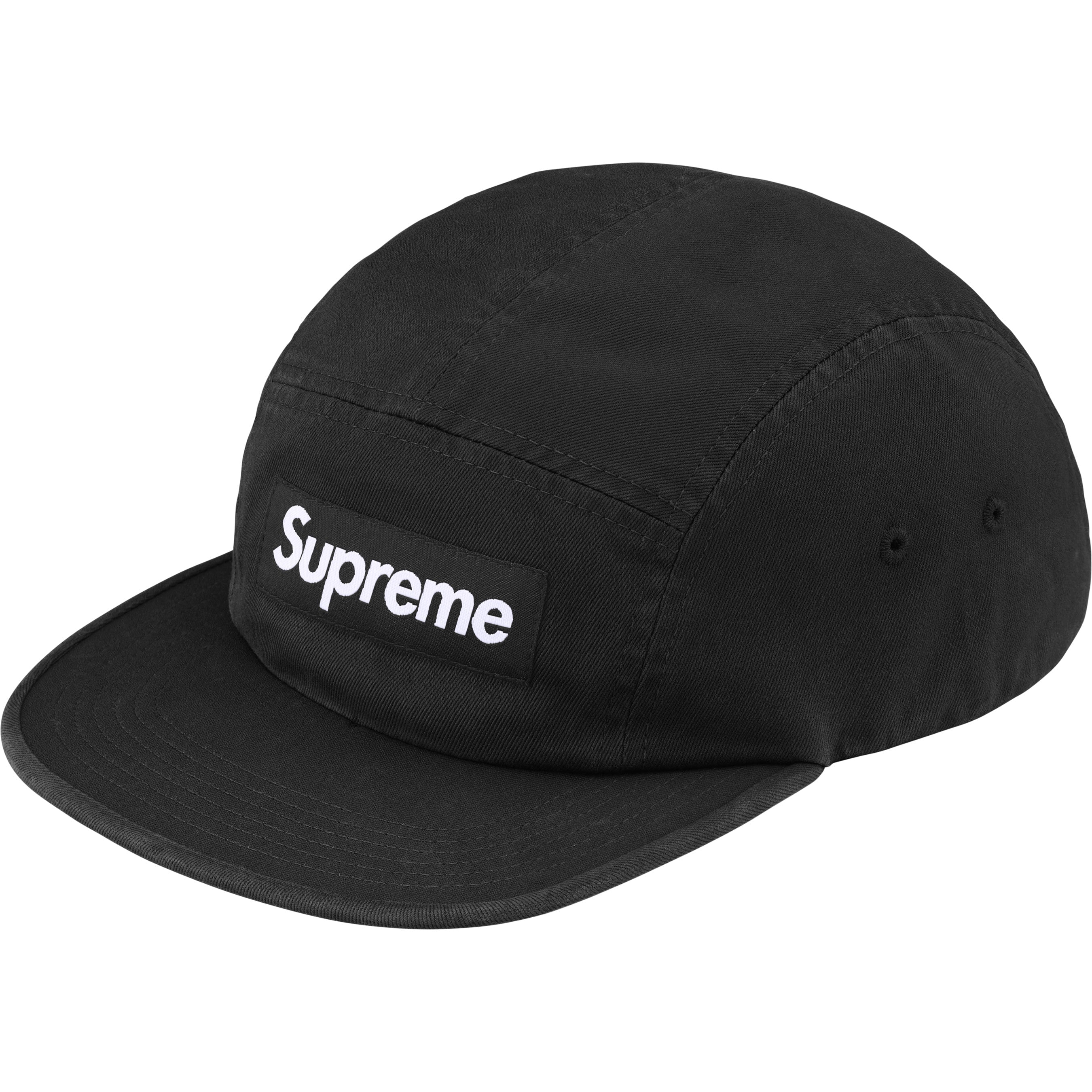 Washed Chino Twill Camp Cap