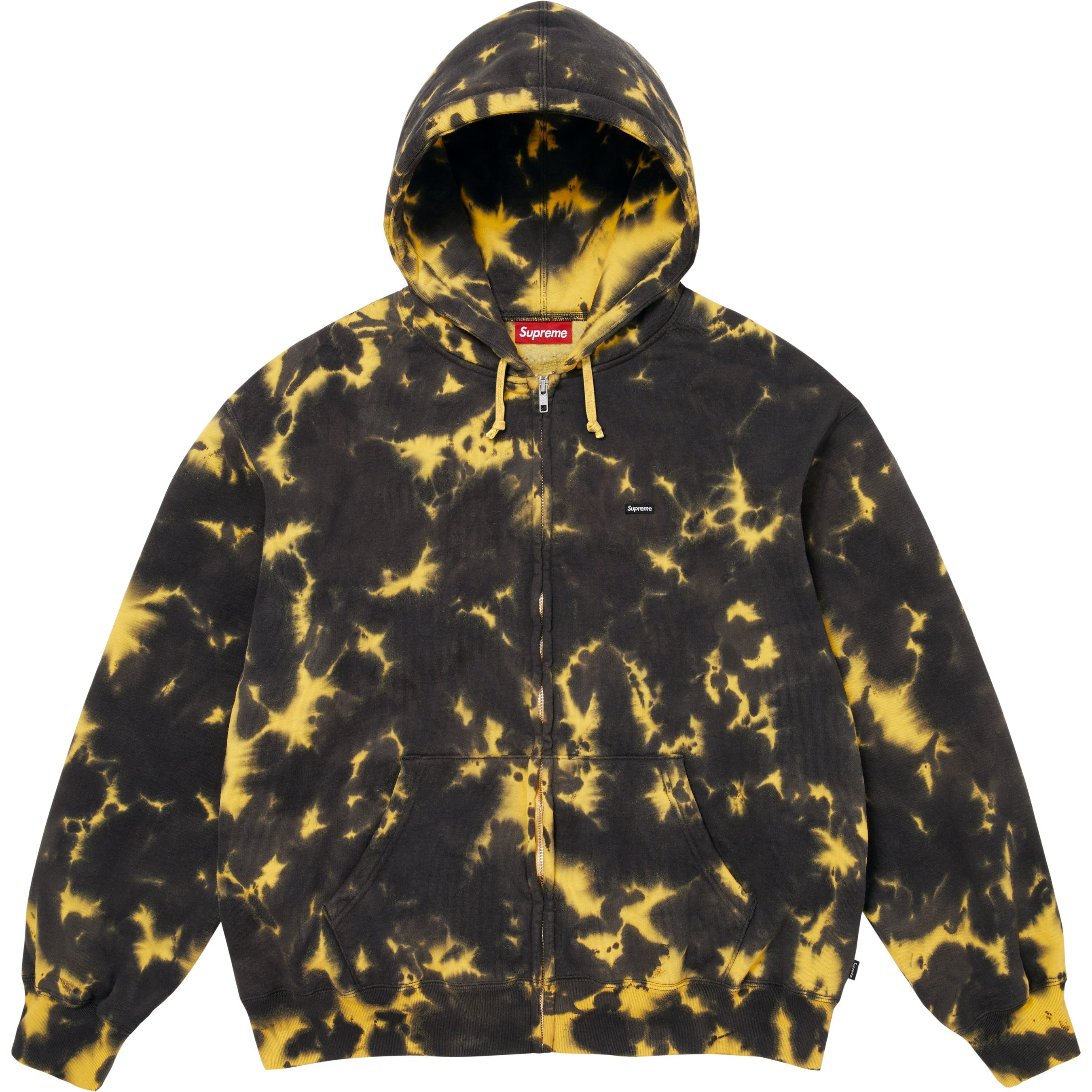 Small Box Zip Up Hooded Sweatshirt