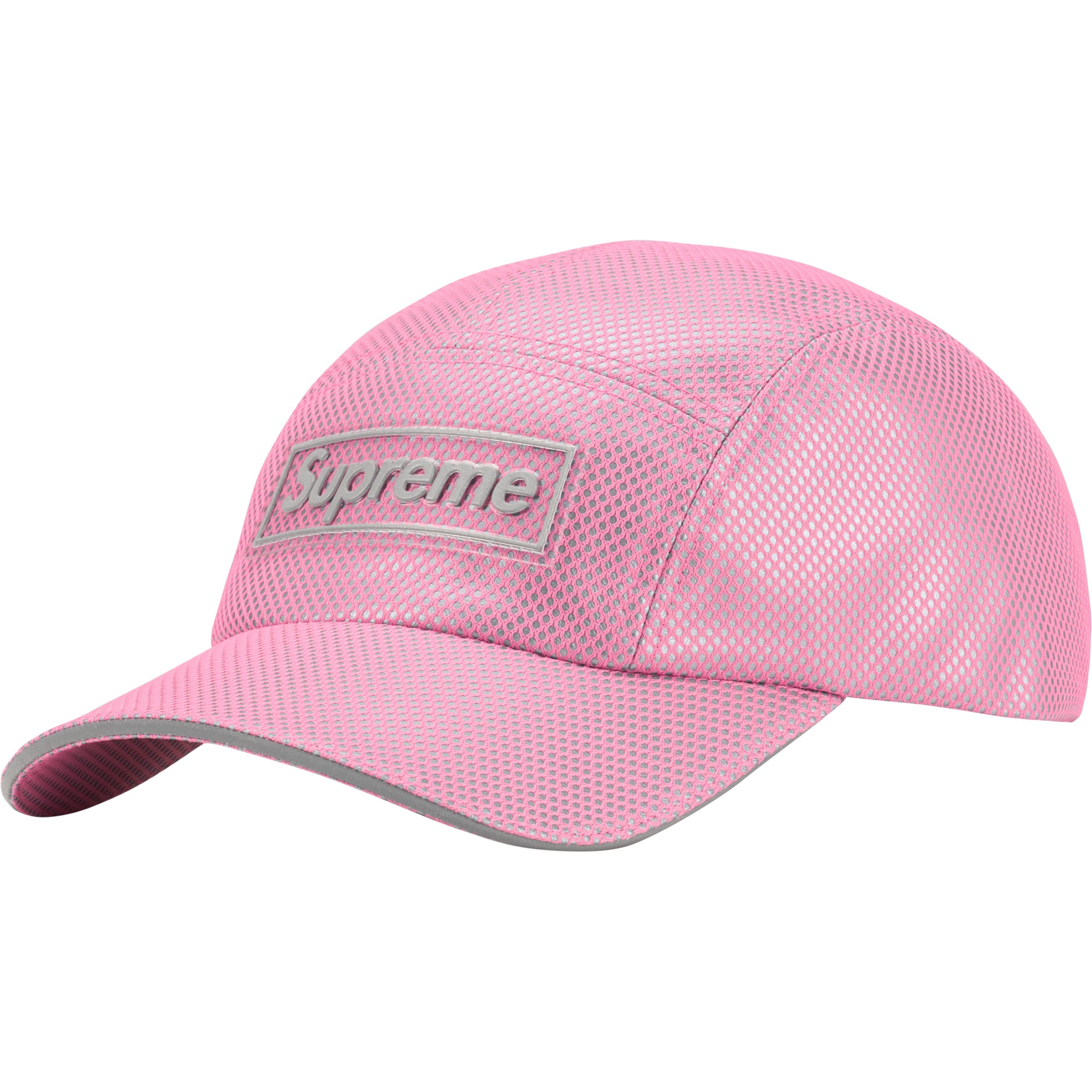 Metallic Mesh Camp Cap