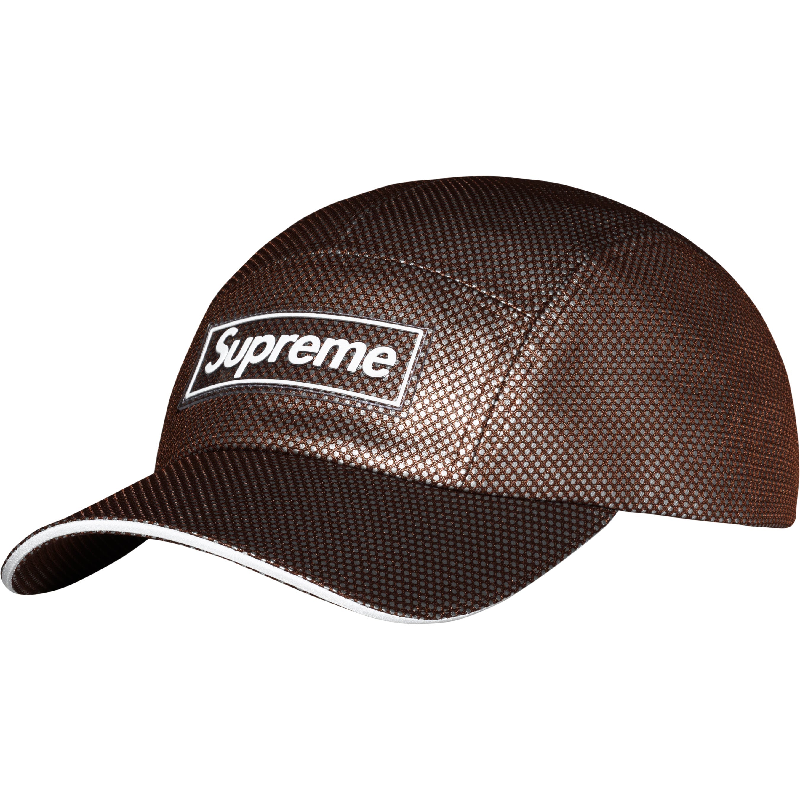 Metallic Mesh Camp Cap