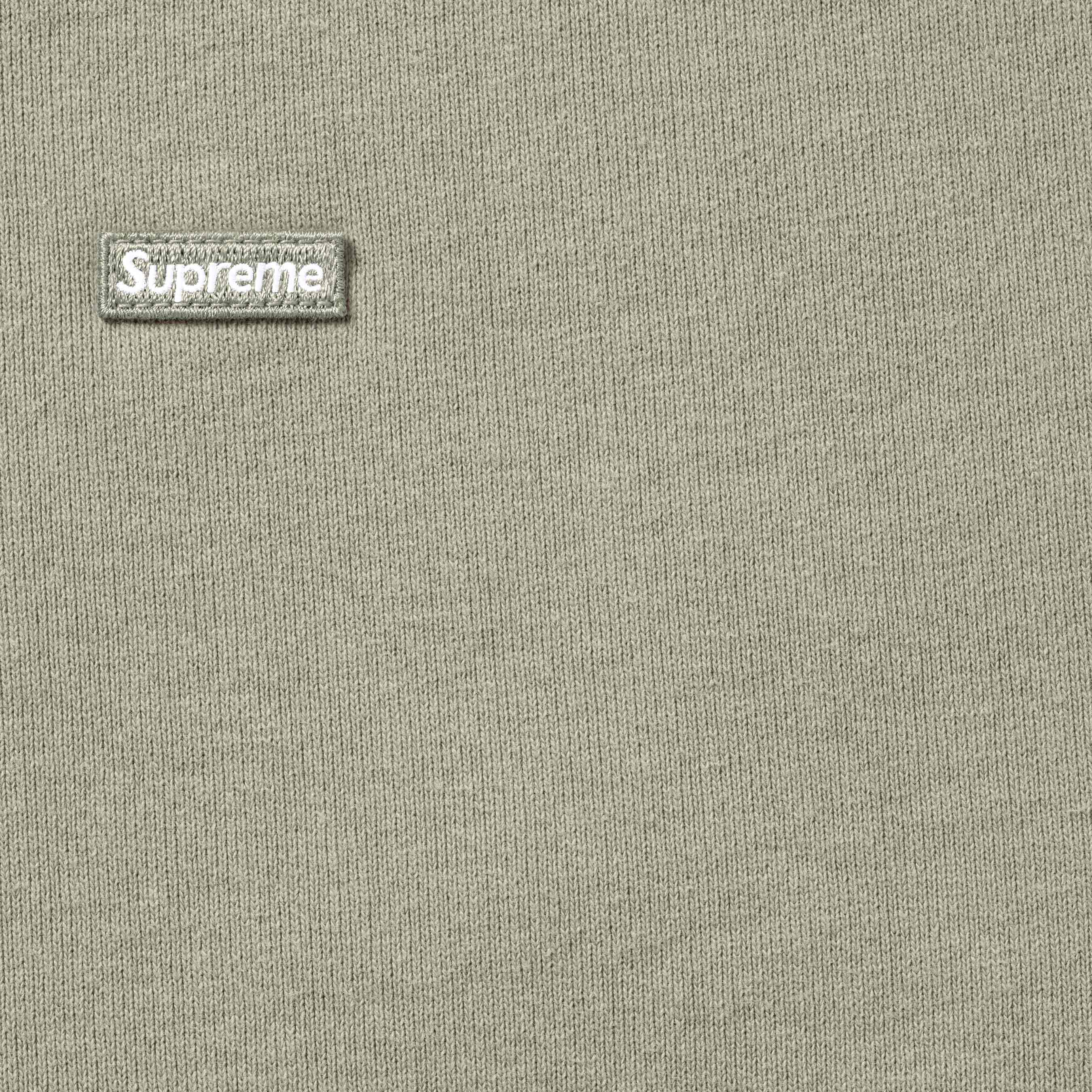 Small Box Zip Up Hooded Sweatshirt