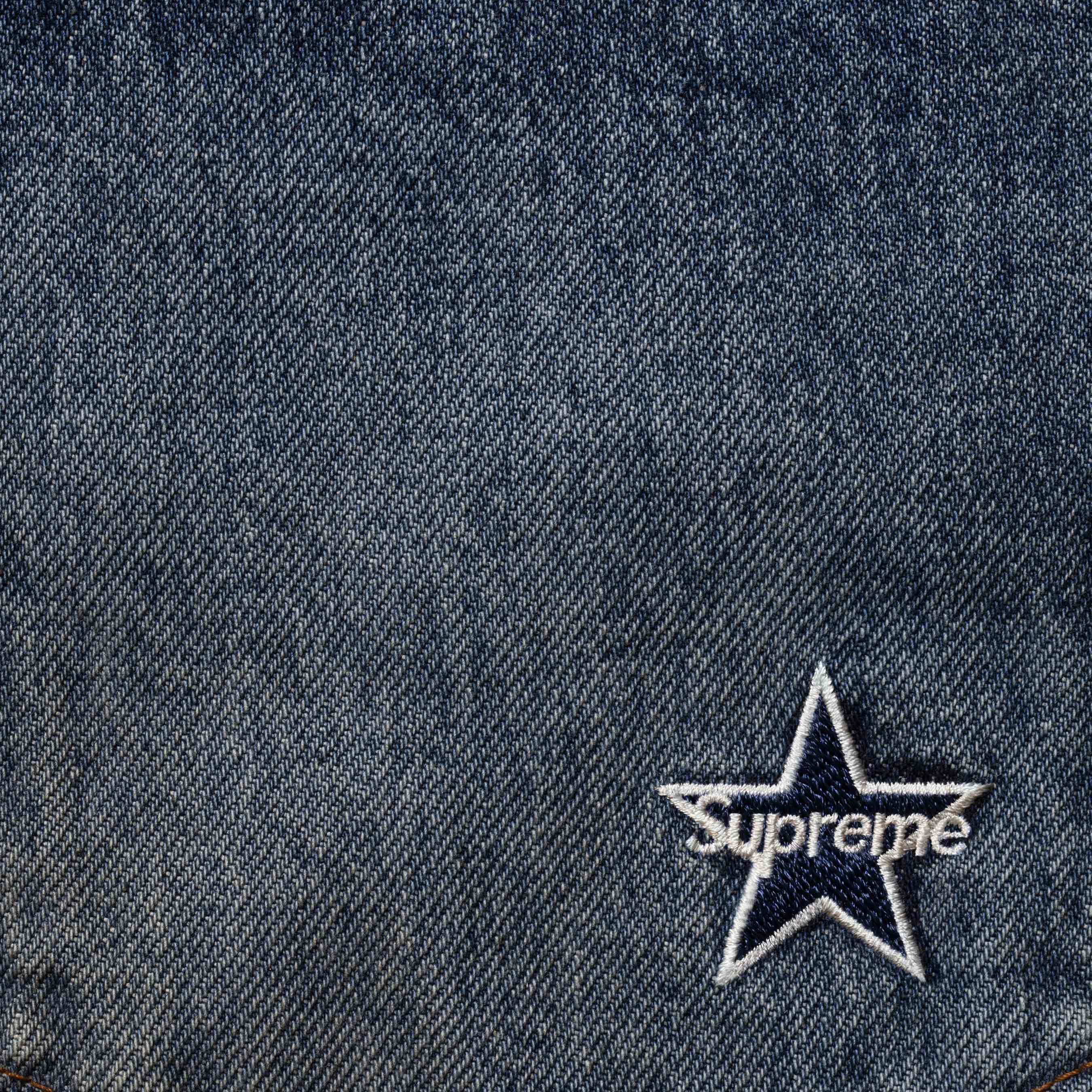 Distressed Loose Fit Selvedge Jean