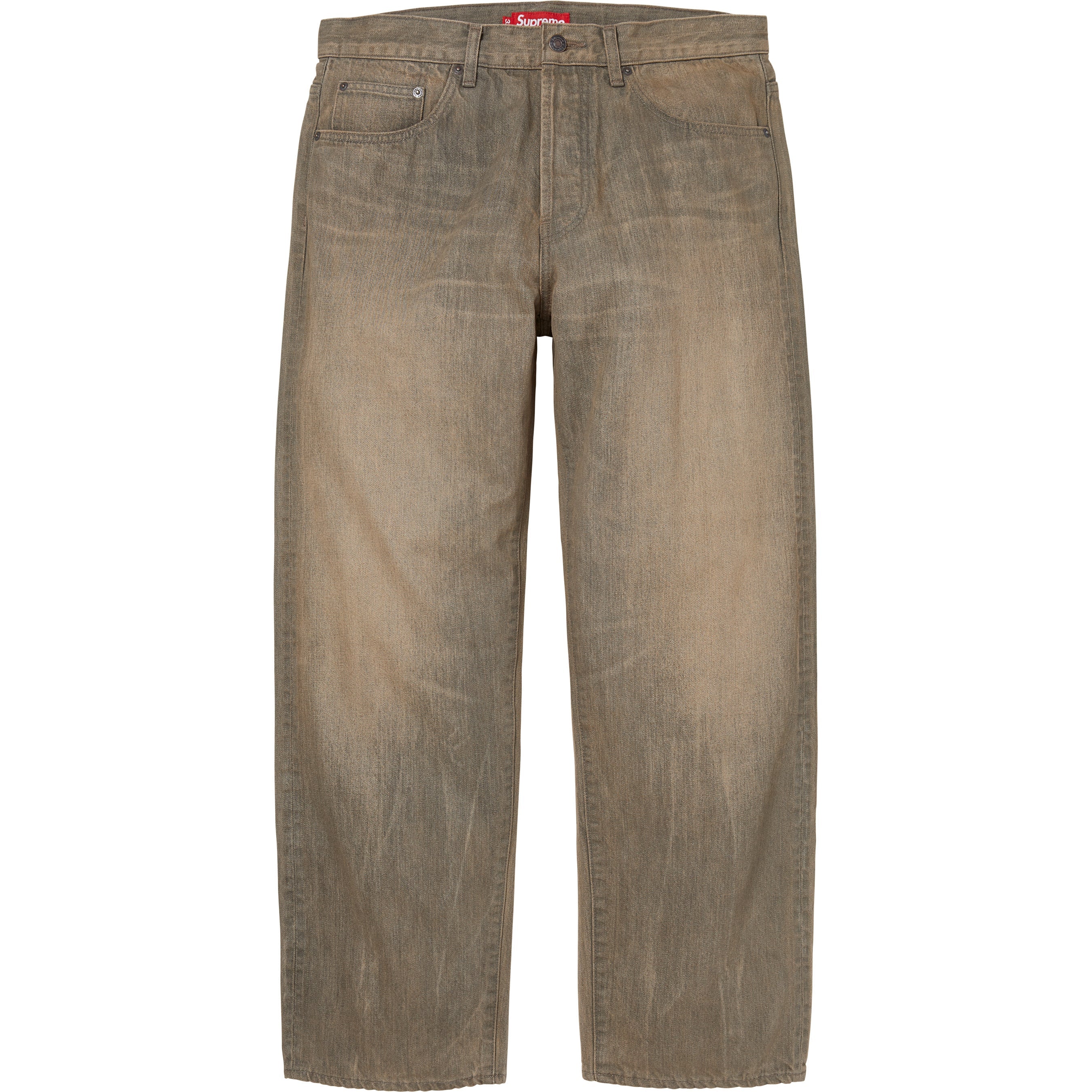 Distressed Loose Fit Selvedge Jean