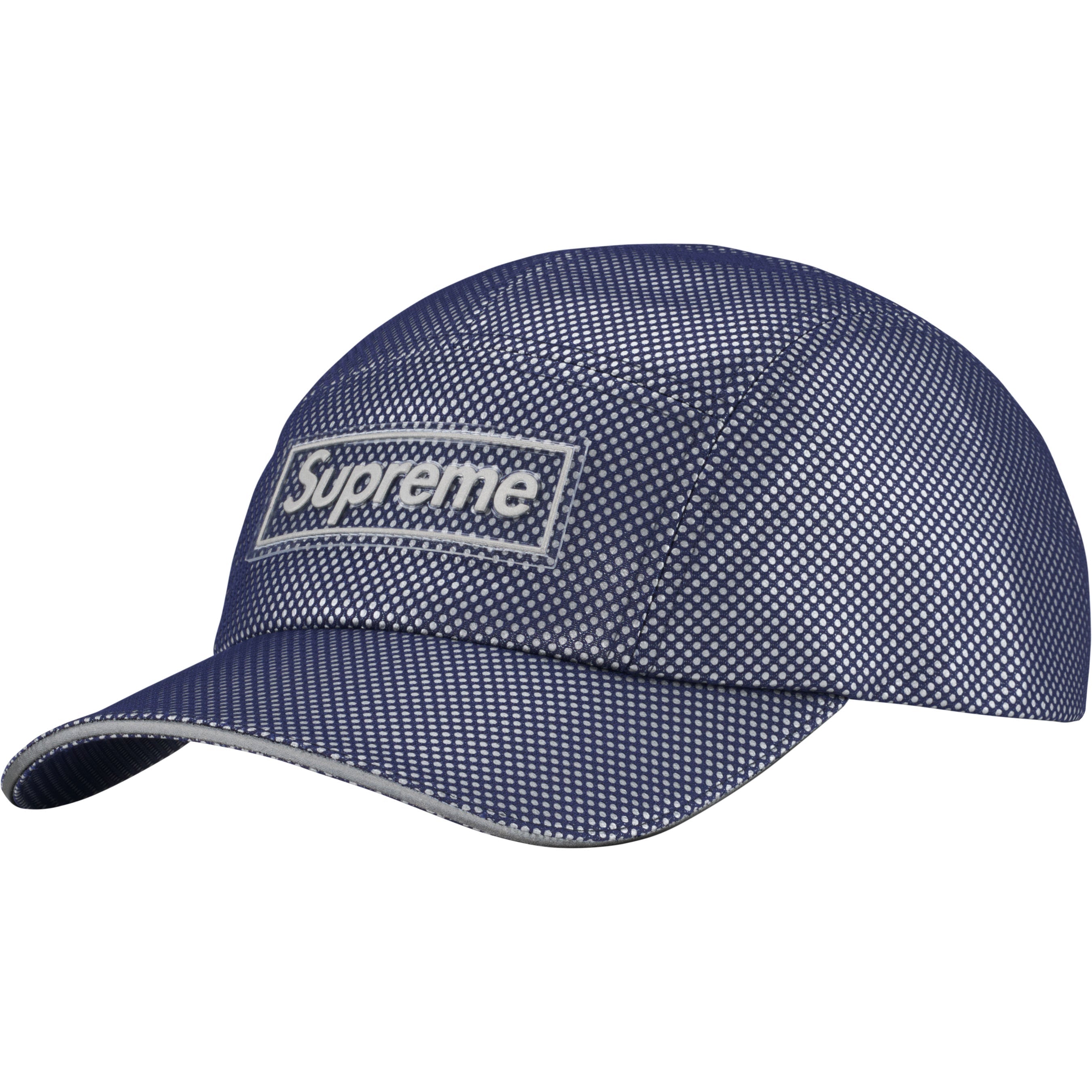 Metallic Mesh Camp Cap