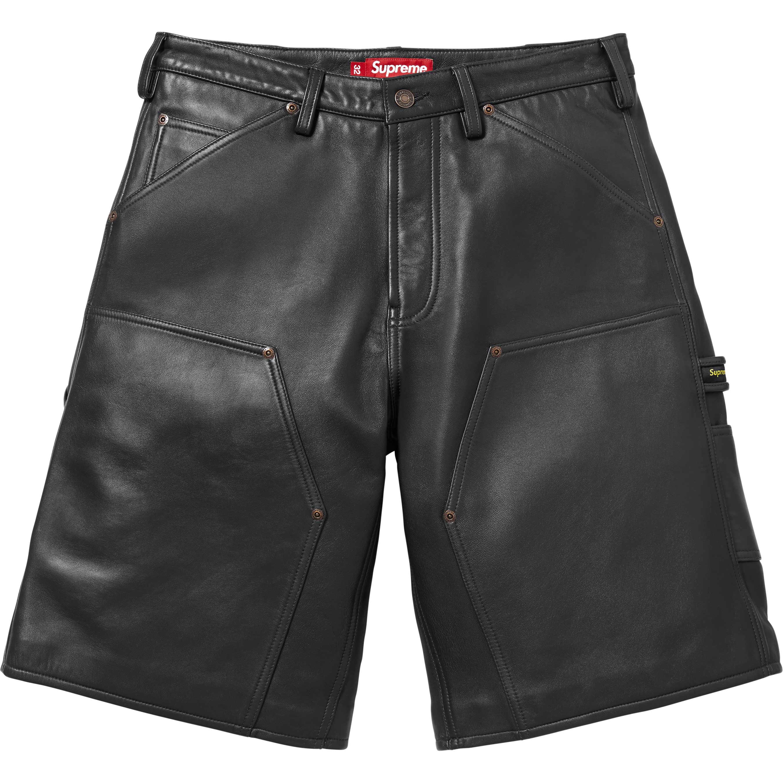 Leather Double Knee Painter Short