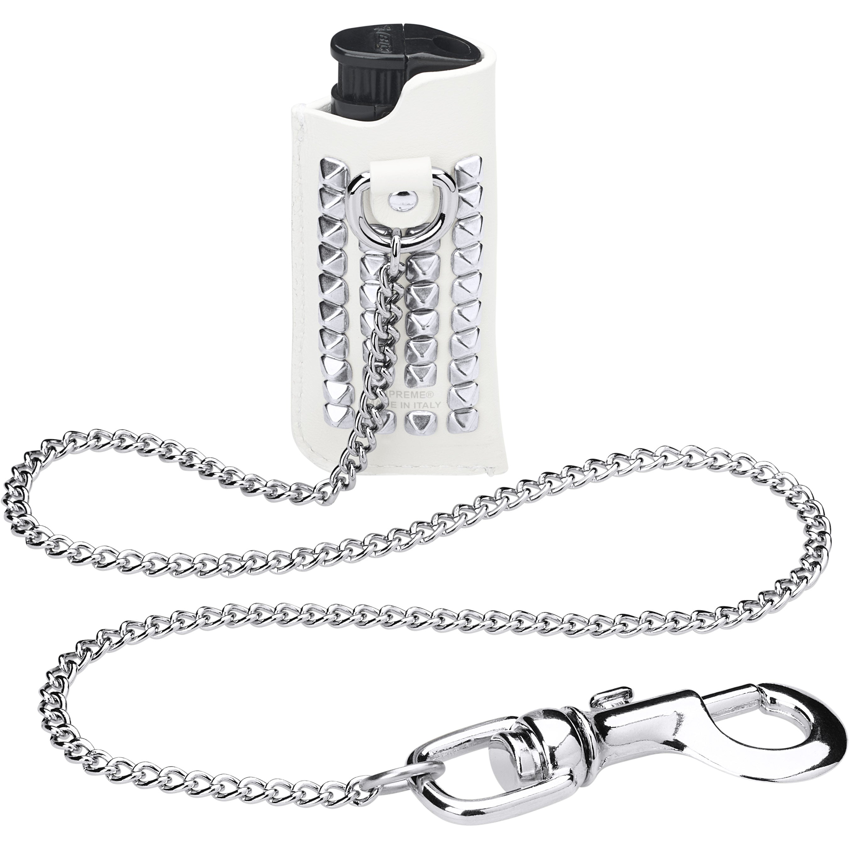 Studded Leather Lighter Holder