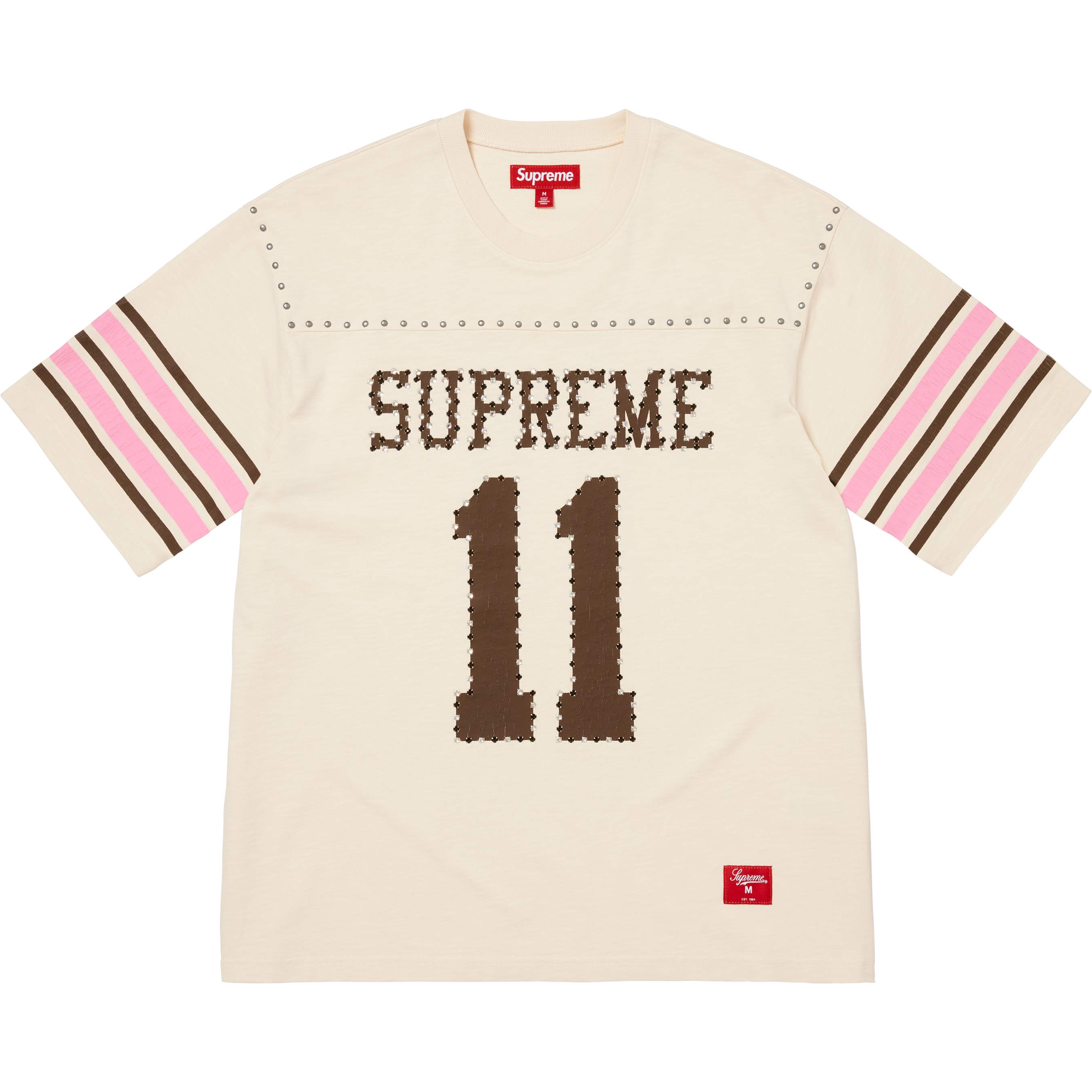 Studded S/S Football Top
