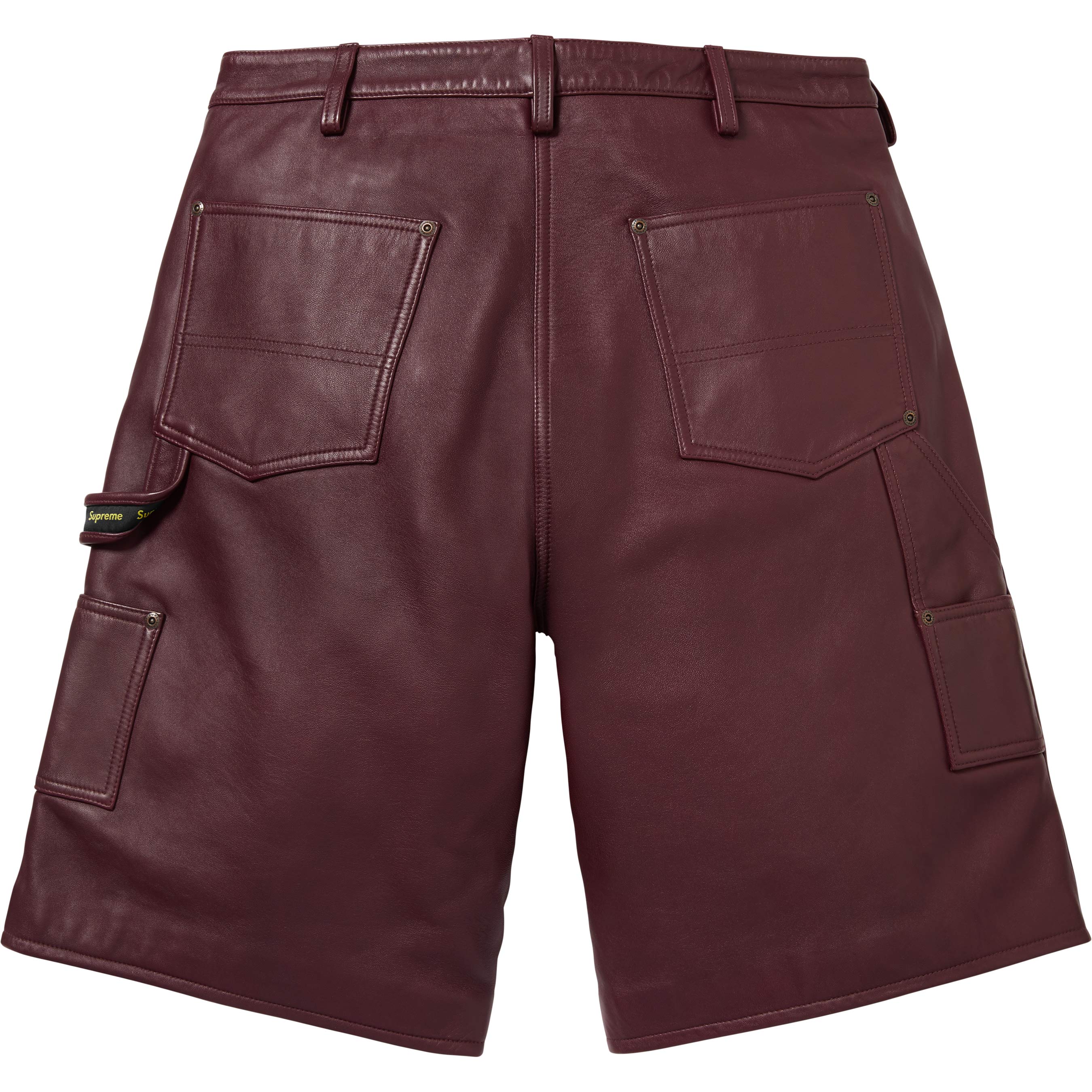 Leather Double Knee Painter Short