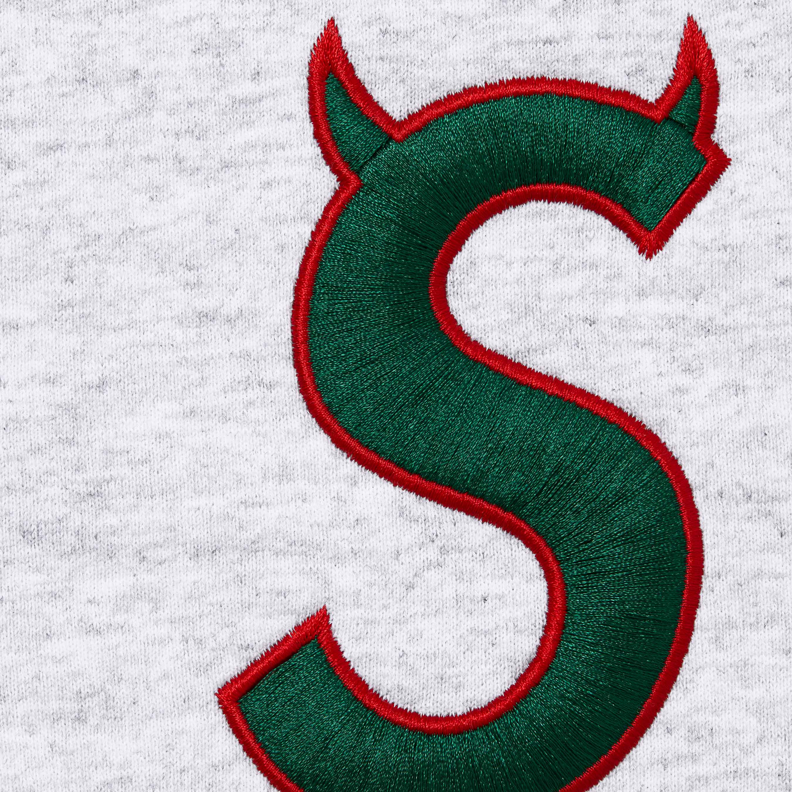 Devil S Logo Zip Up Hooded Sweatshirt
