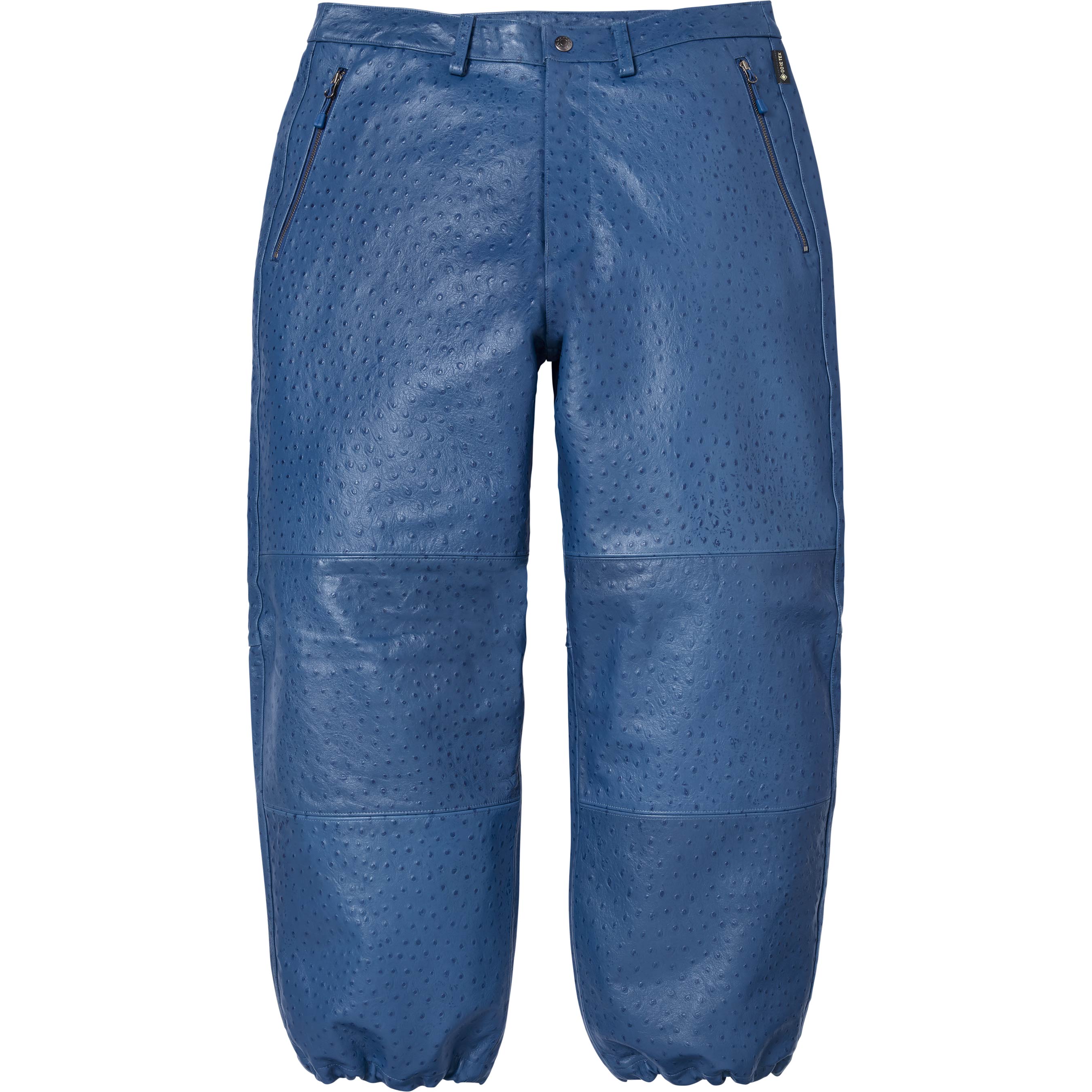 GORE-TEX Ostrich Embossed Leather Pant