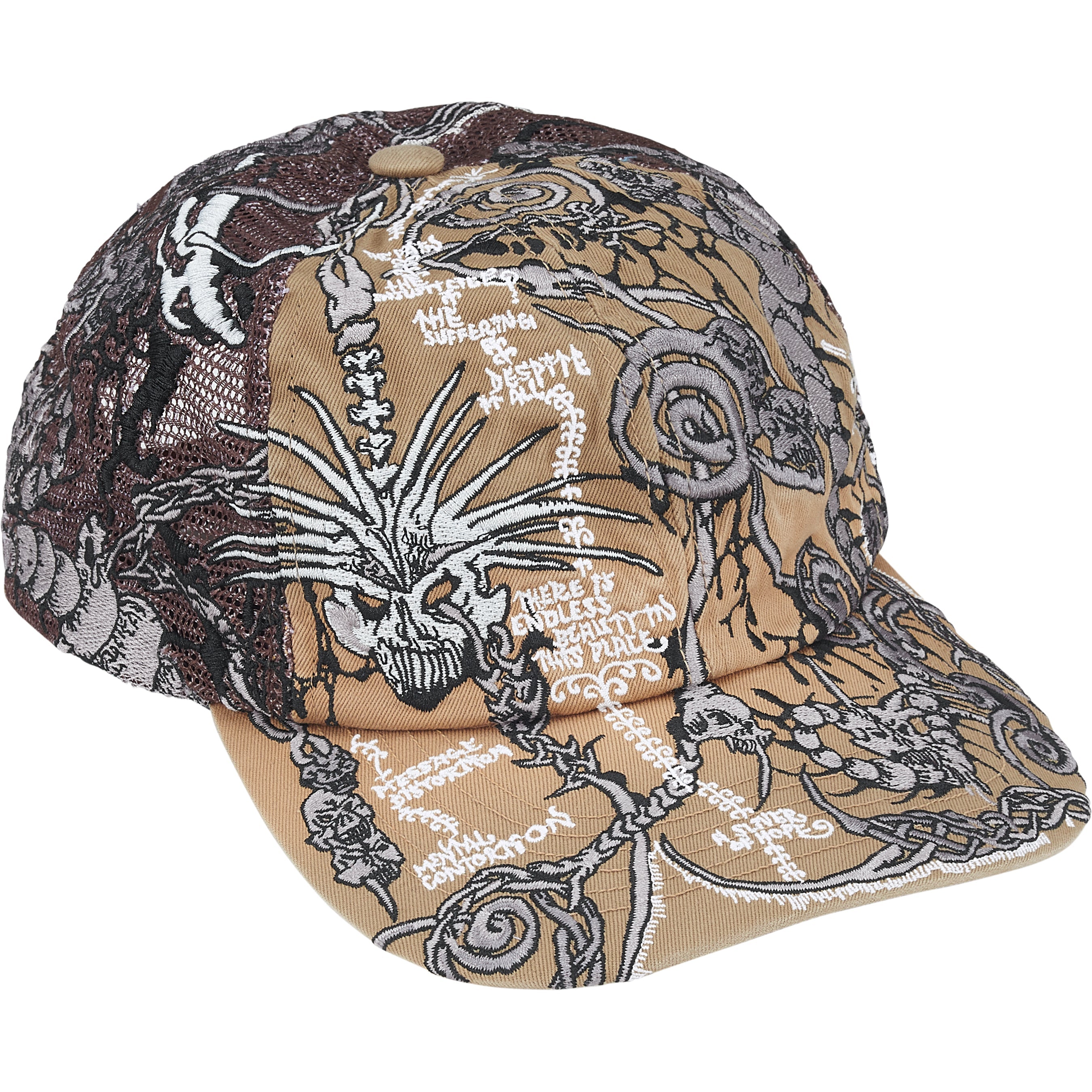 Wombat Embroidered Mesh Back 6-Panel
