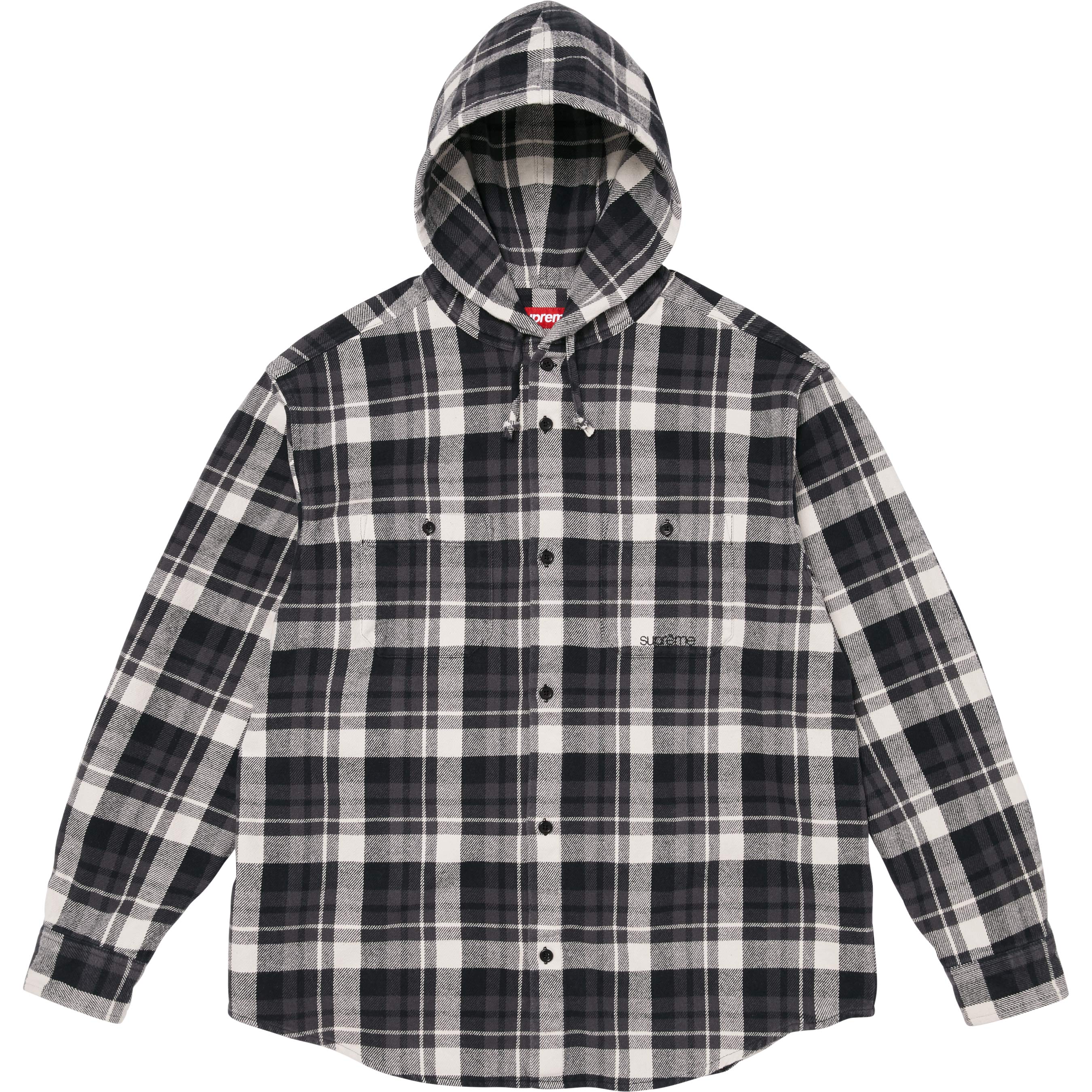 Hooded Flannel Shirt