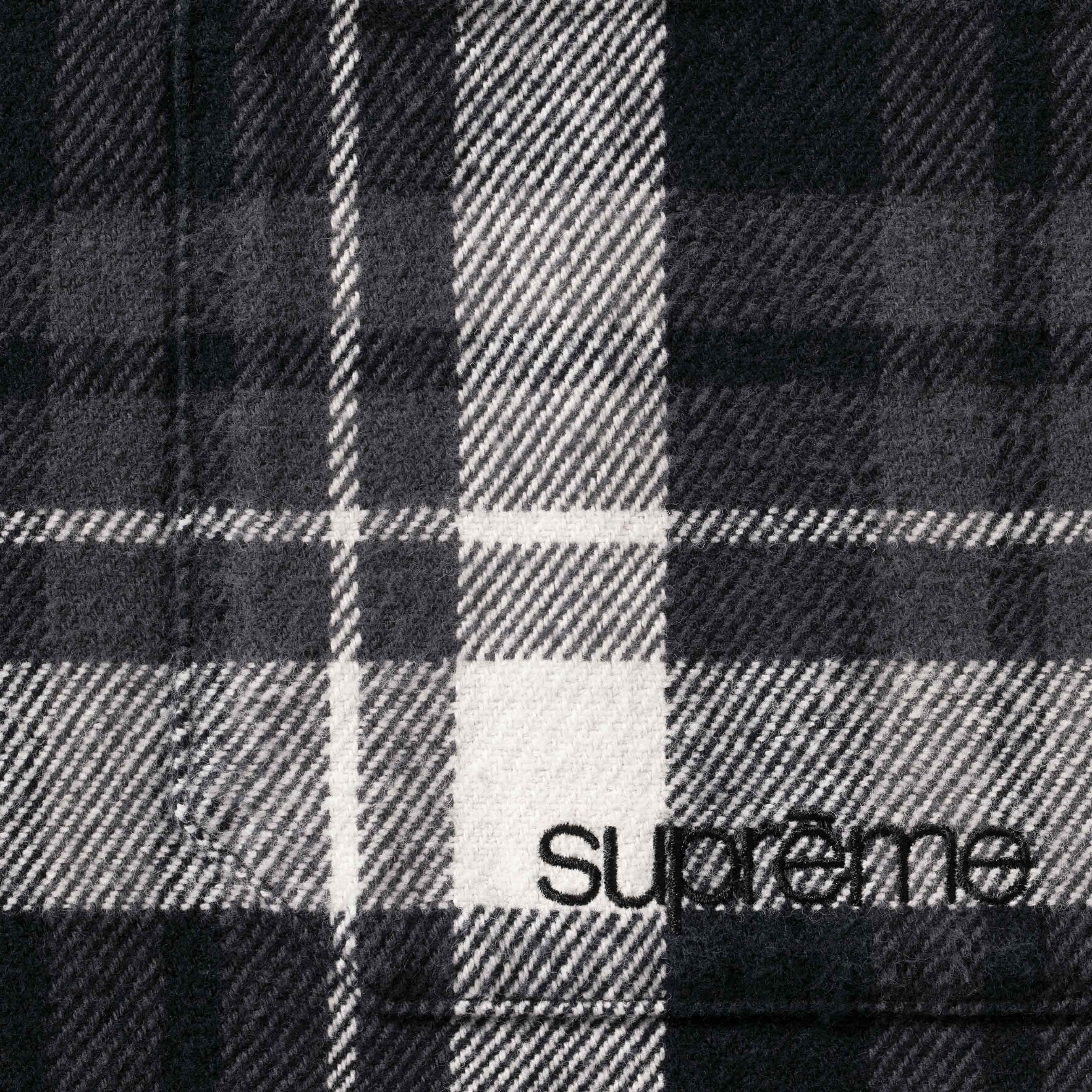 Hooded Flannel Shirt