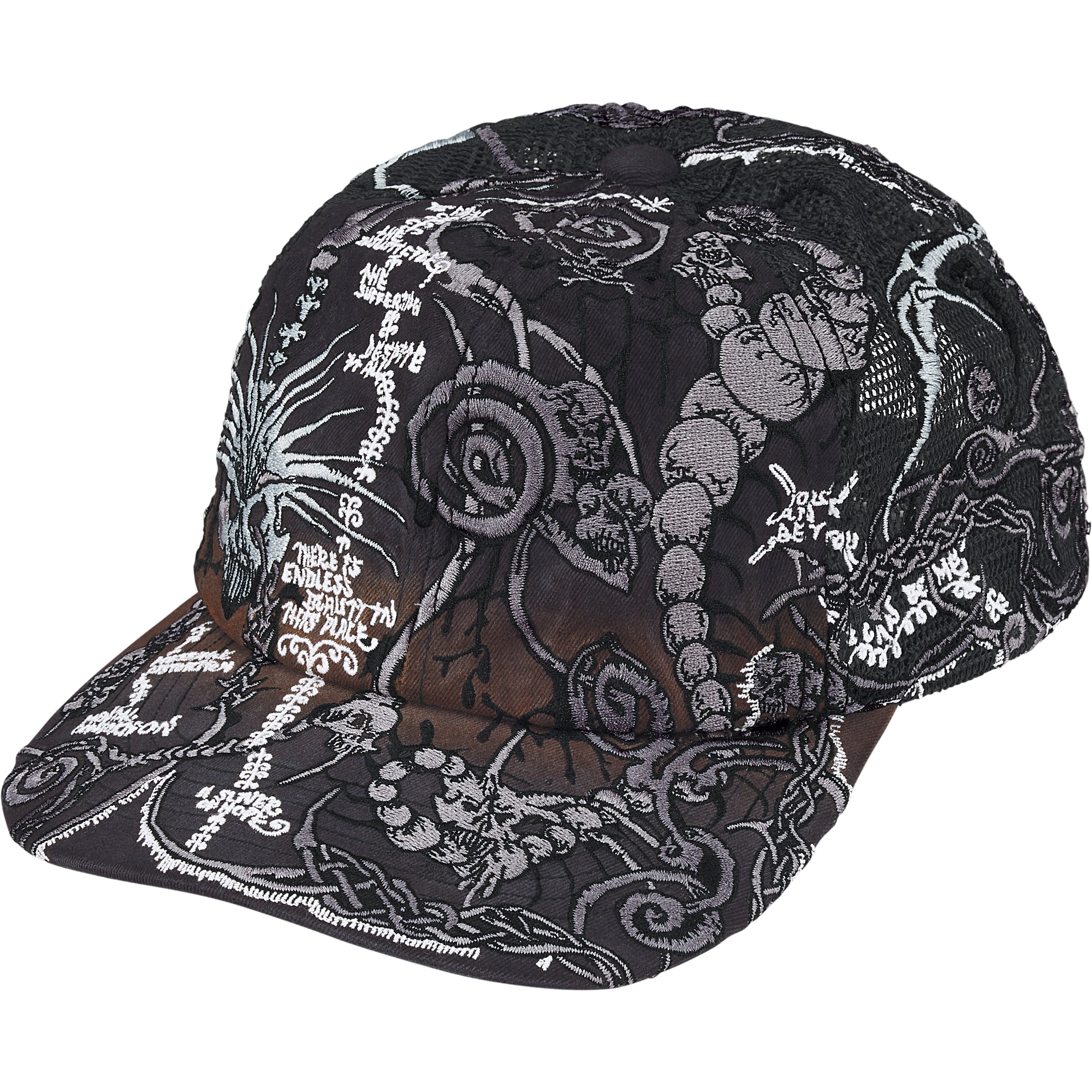 Wombat Embroidered Mesh Back 6-Panel