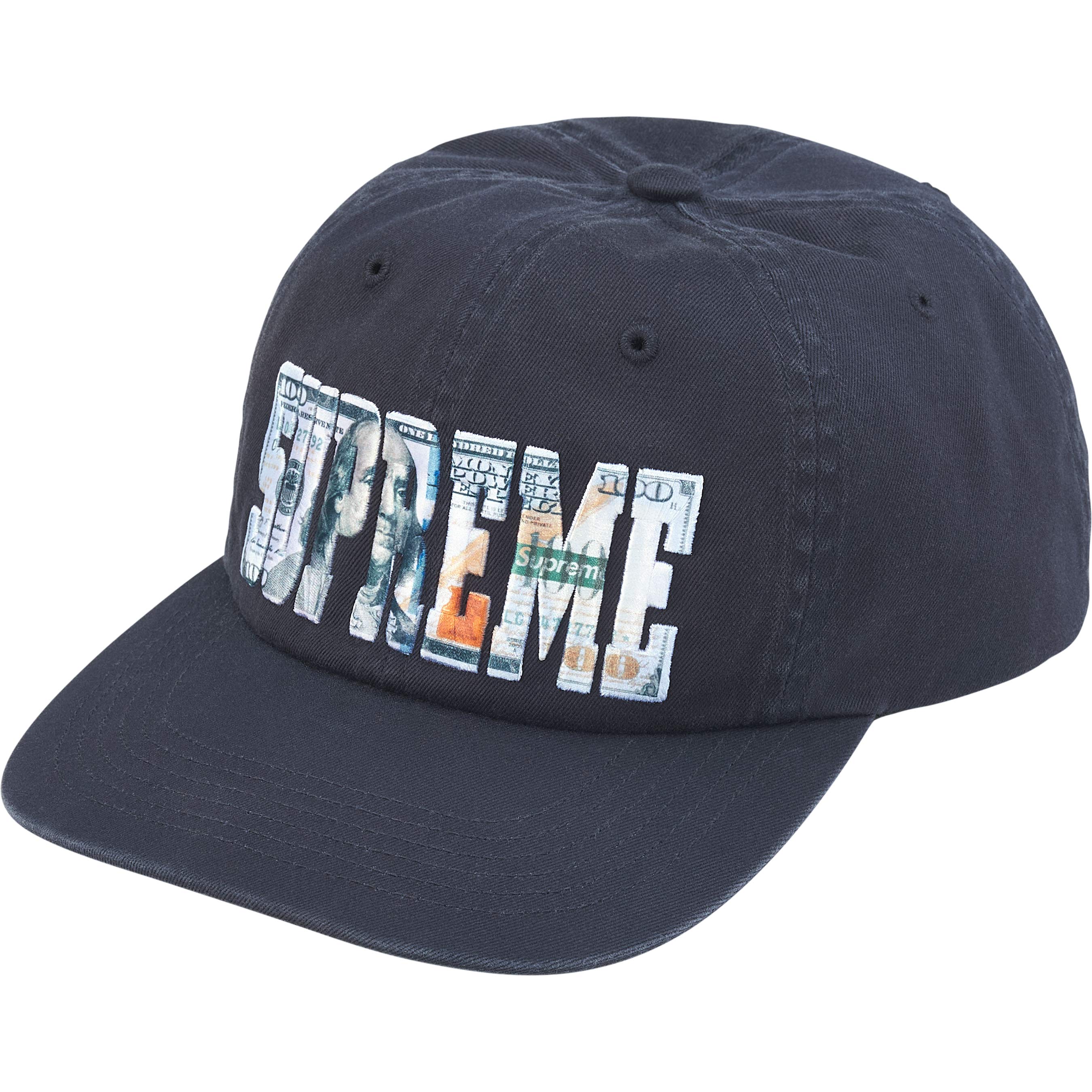 Embroidered Money Logo 6-Panel