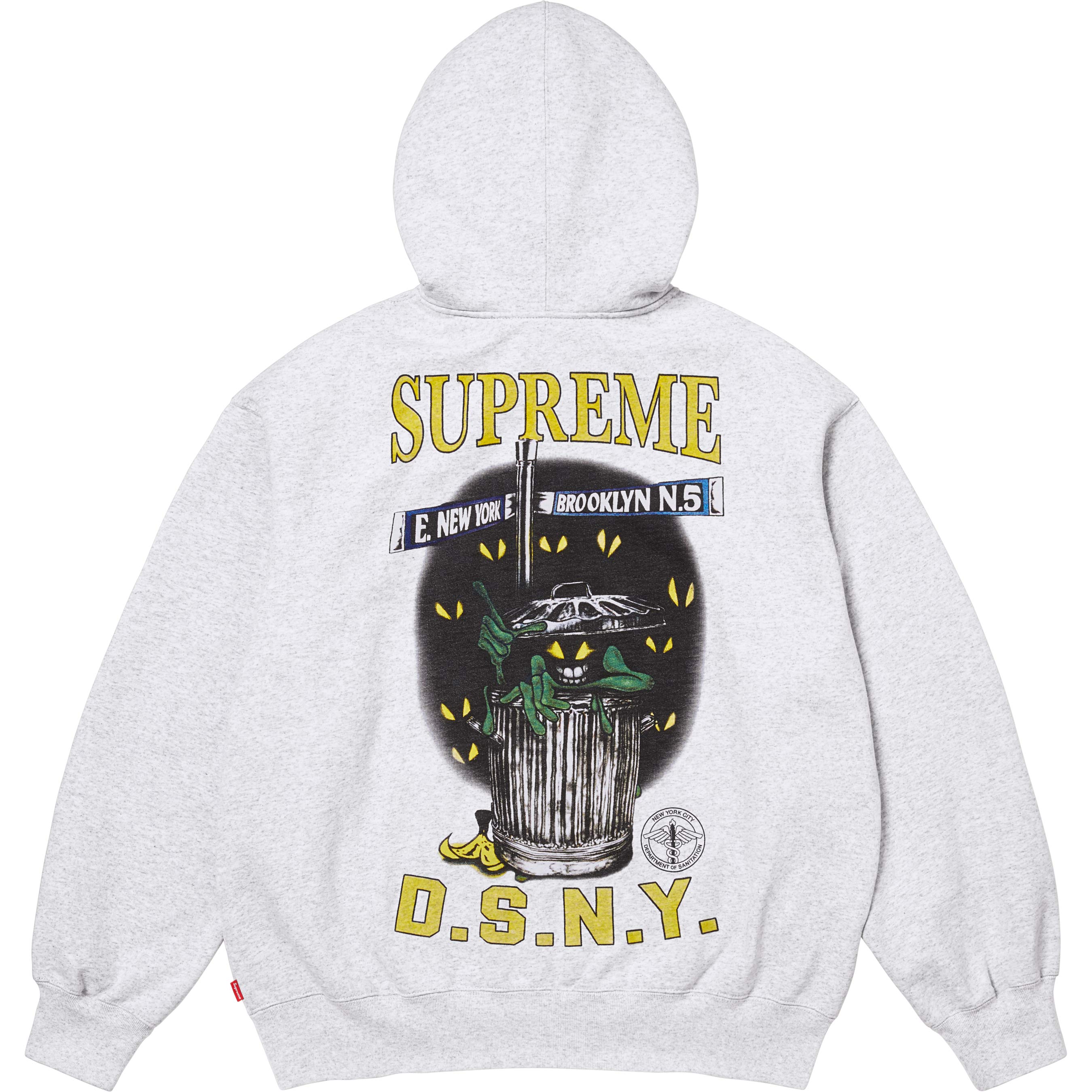 Supreme/DSNY Zip Up Hooded Sweatshirt