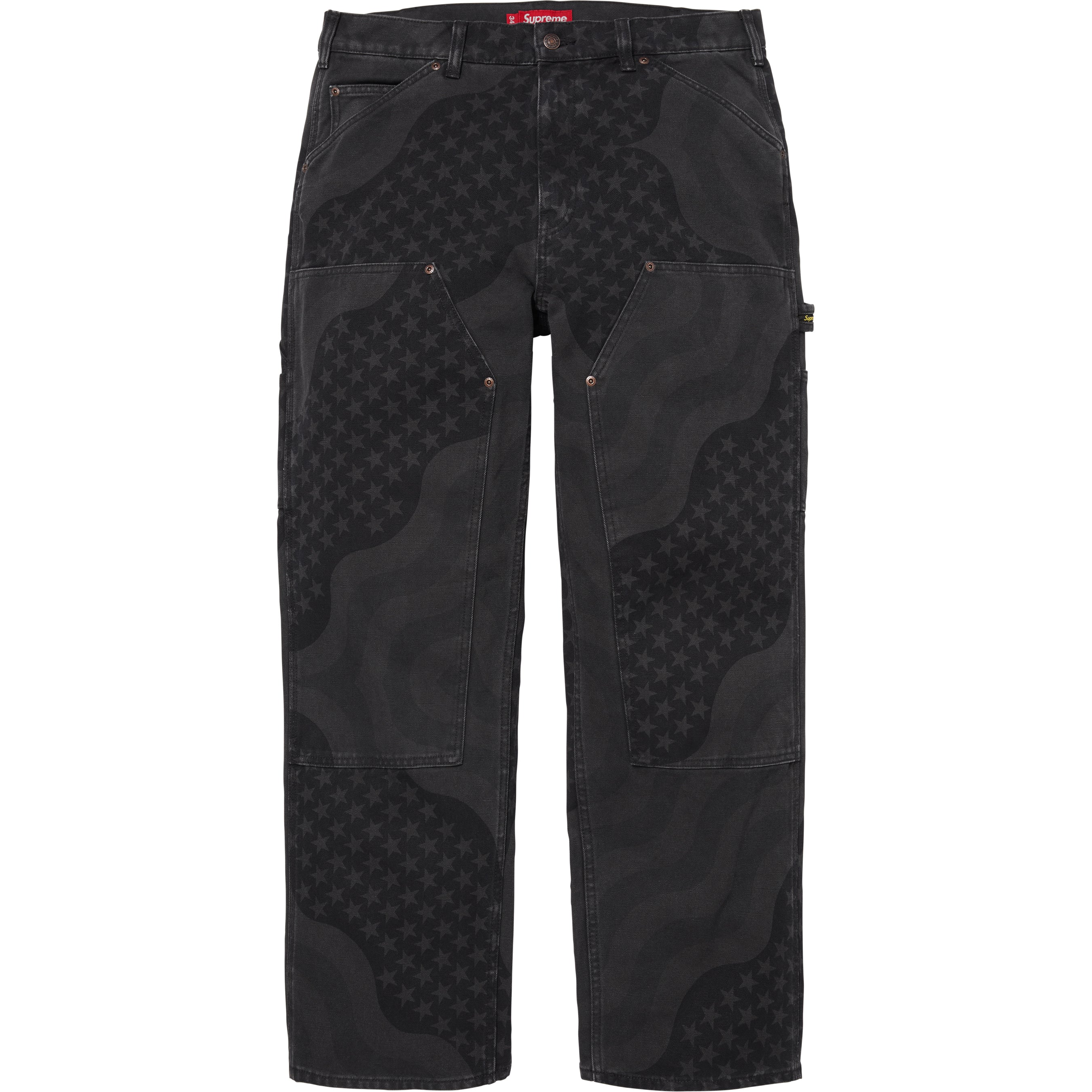 Flag Double Knee Painter Pant