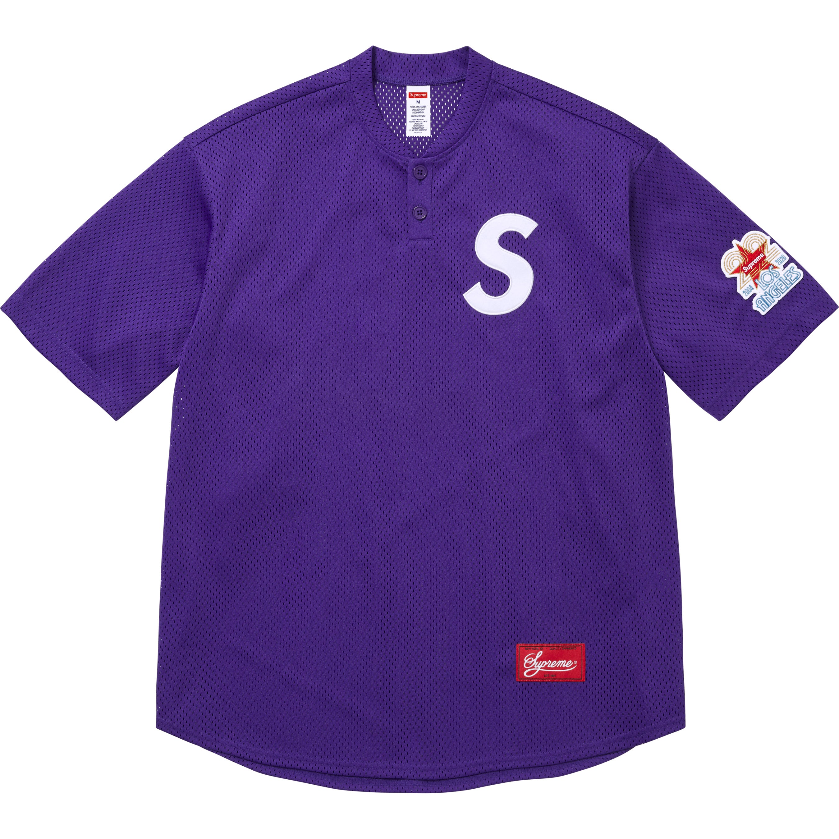 Shop S Logo Baseball Henley