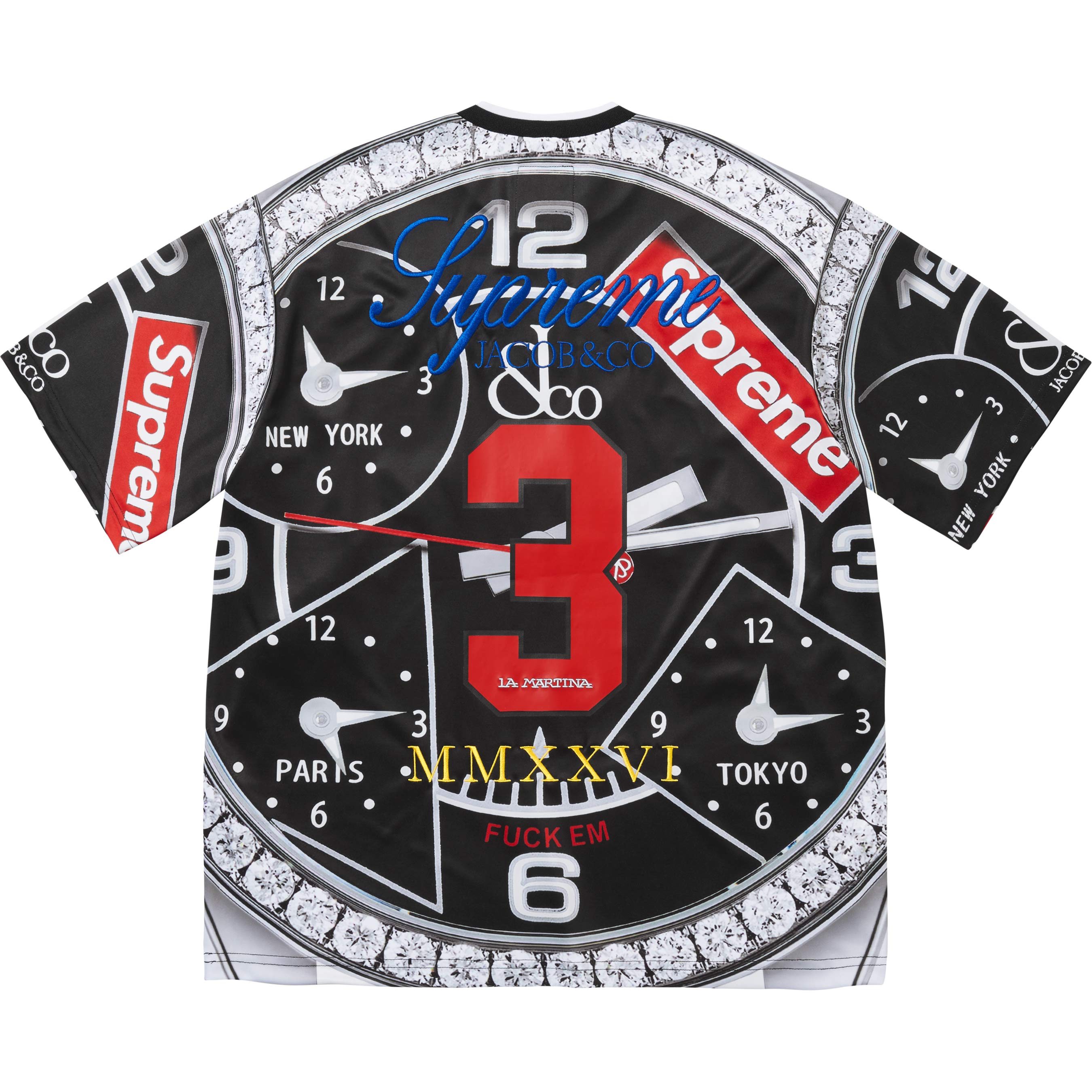Supreme®/La Martina/Jacob & Co Soccer Jersey