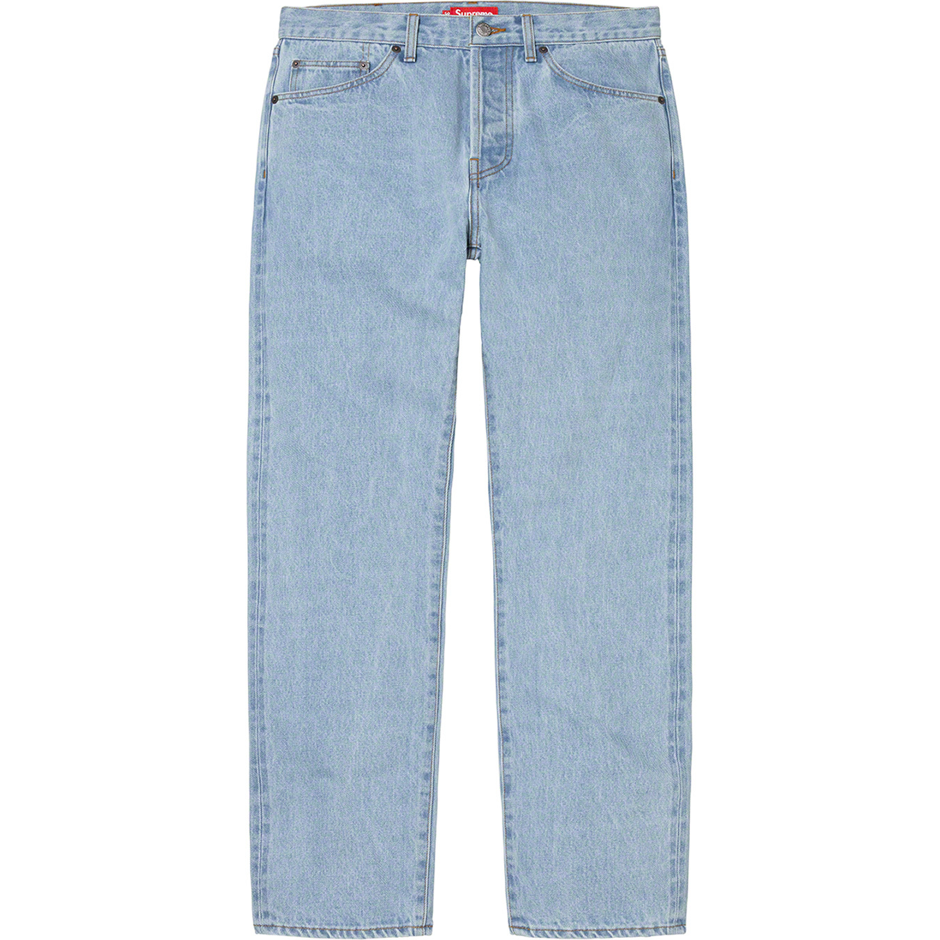 Stone Washed Slim Jean