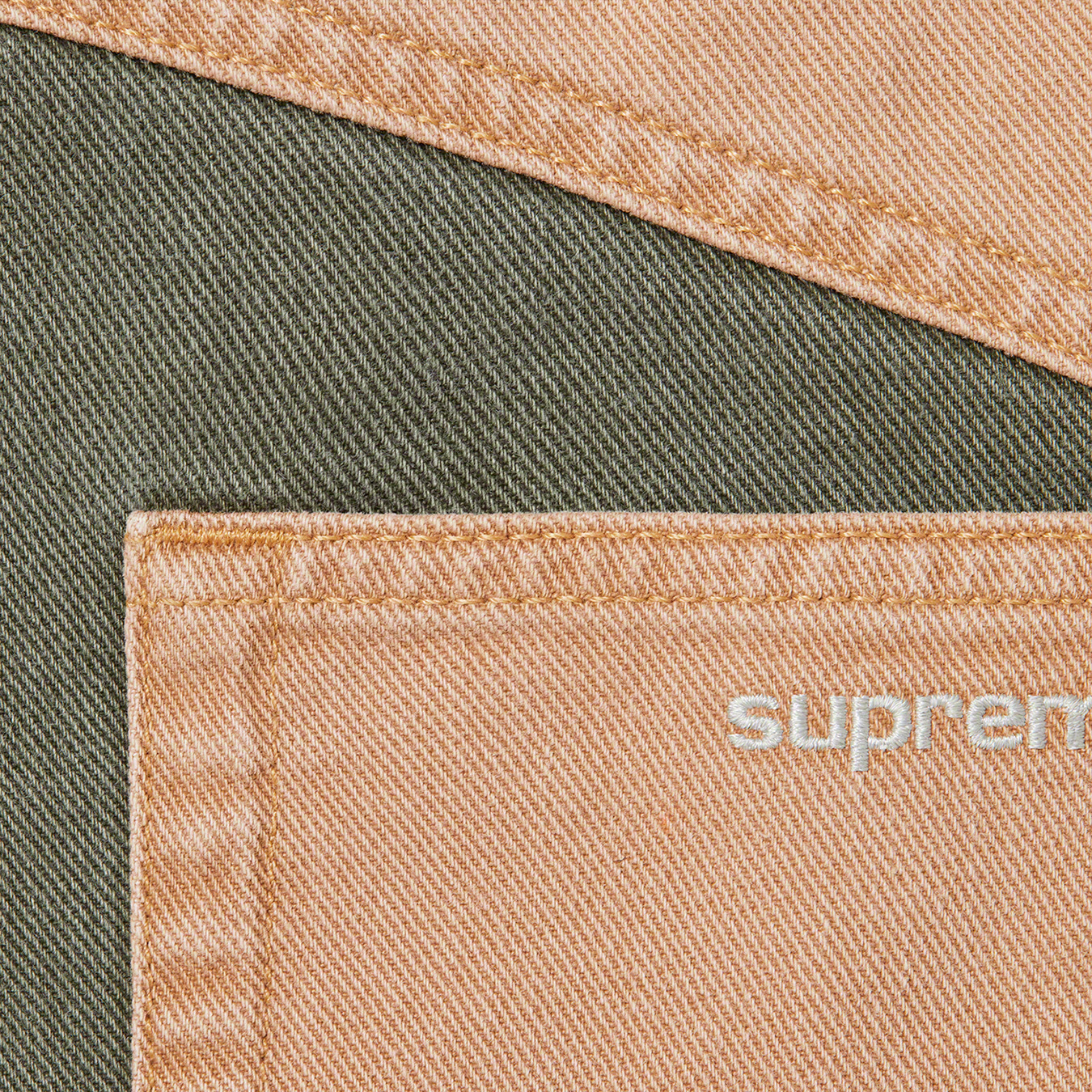 2-Tone Paneled Jean