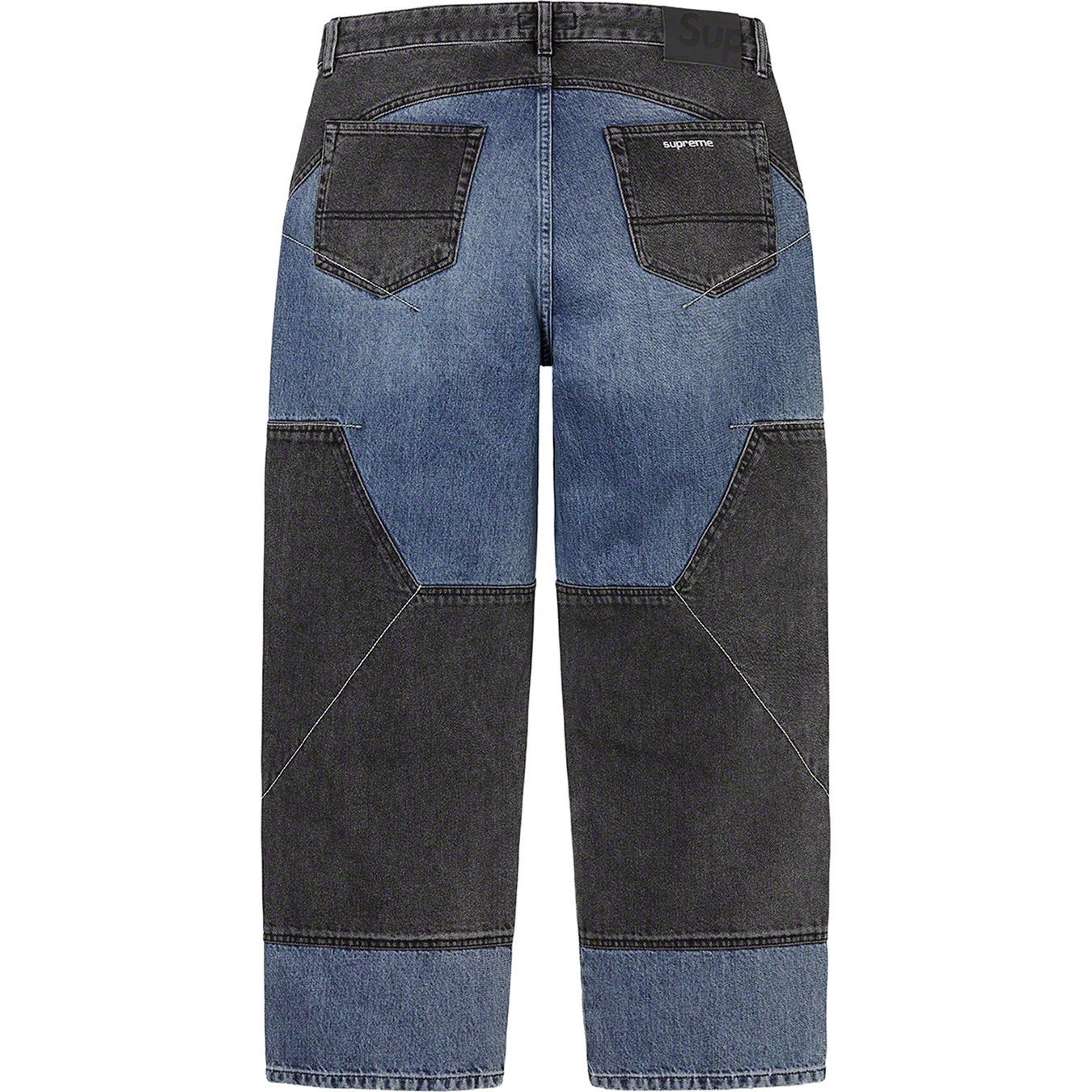 2-Tone Paneled Jean