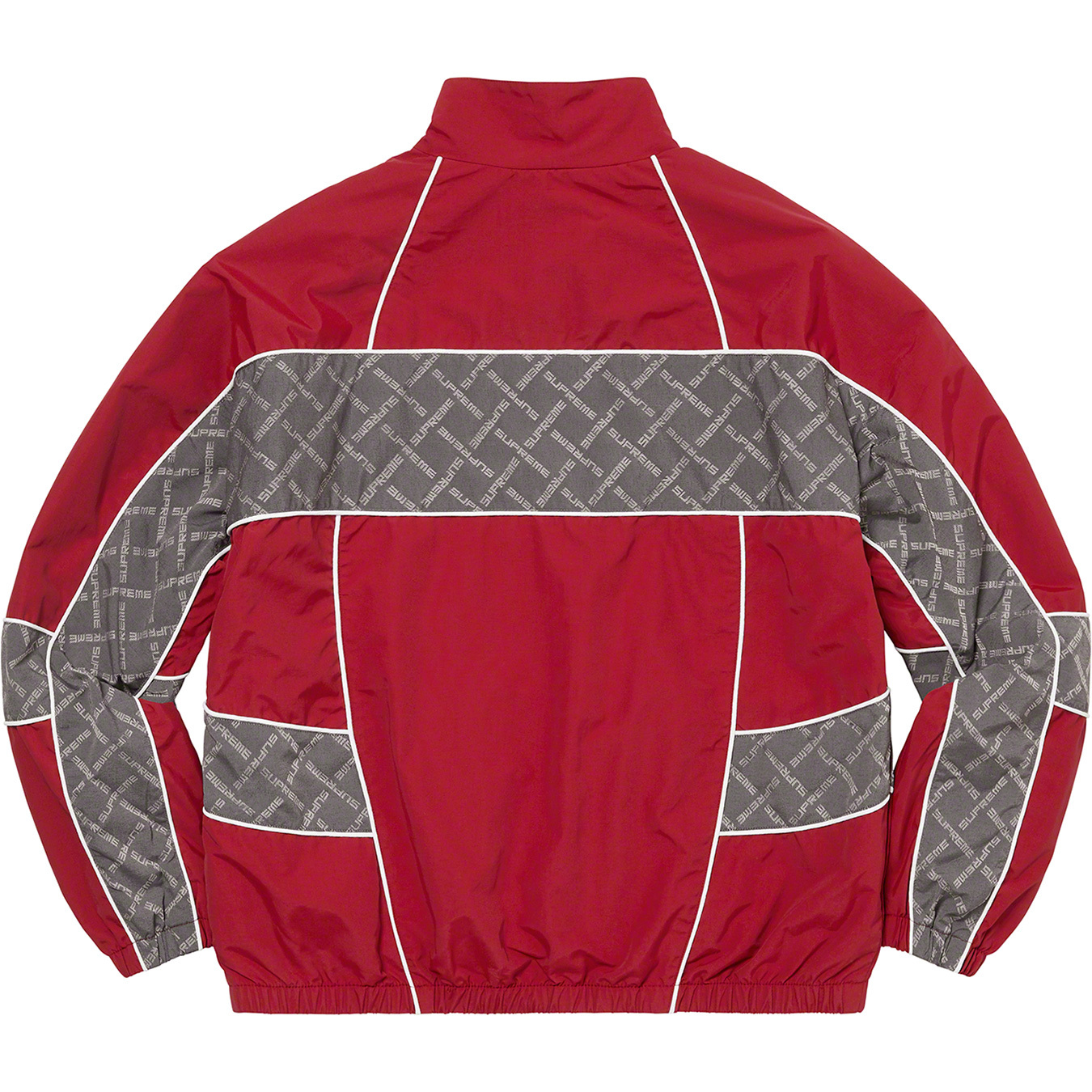 Jacquard Panel Track Jacket