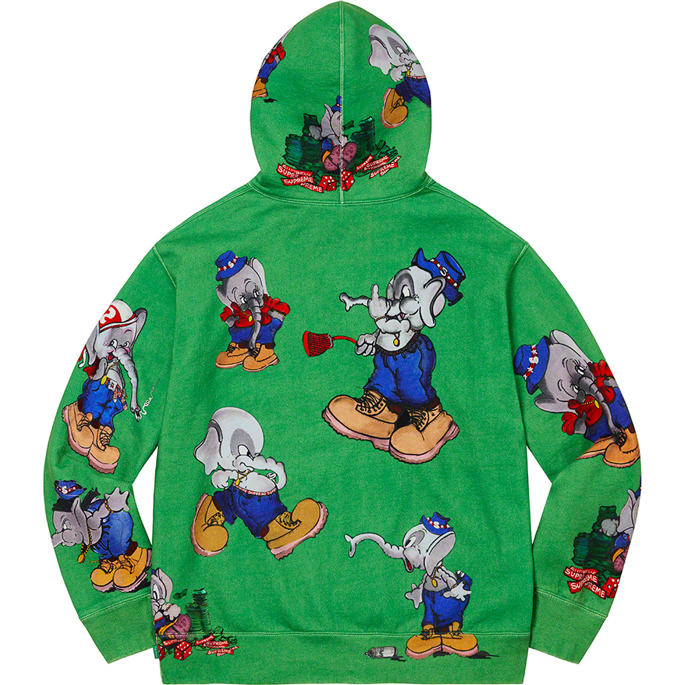 Elephant Hooded Sweatshirt