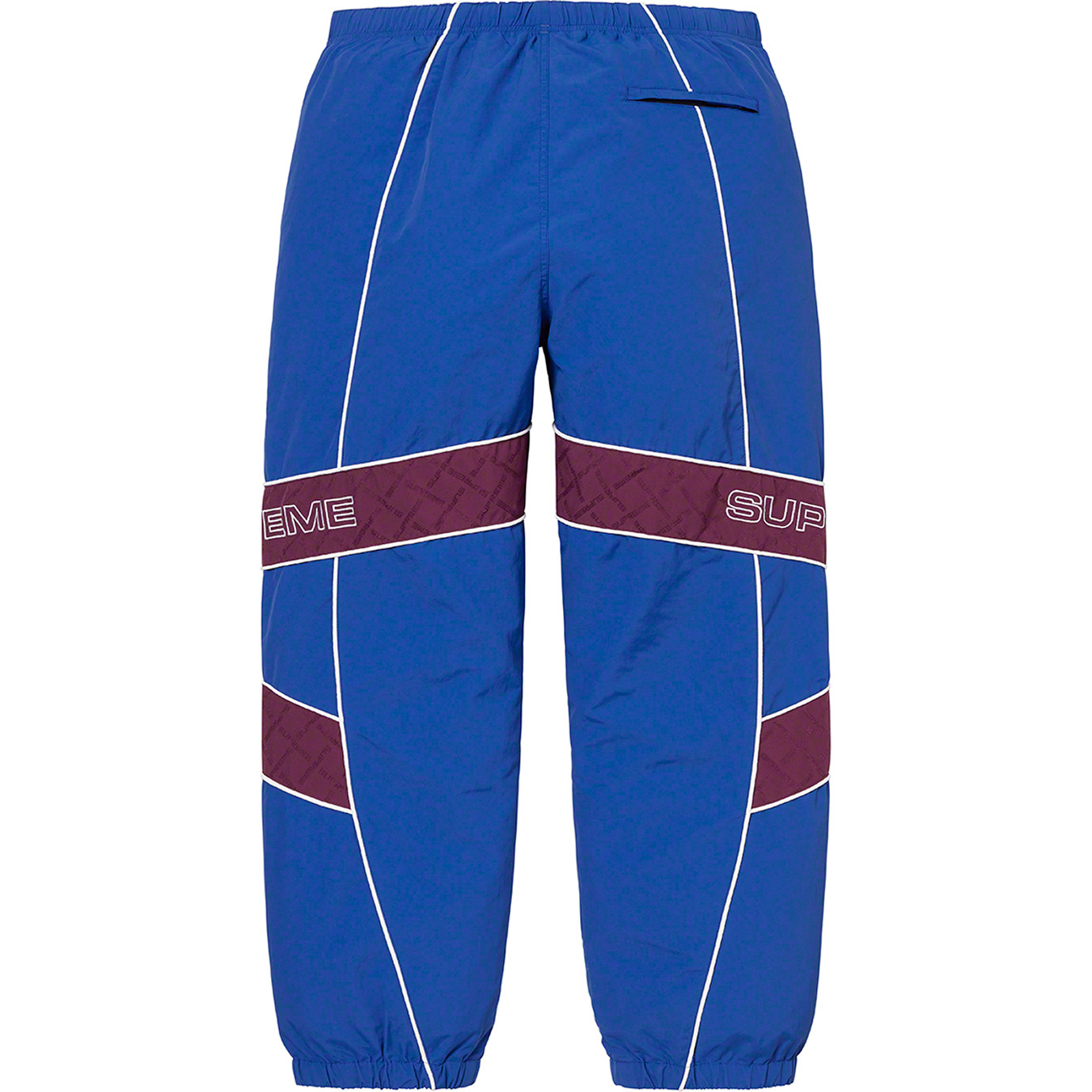 Jacquard Panel Track Pant