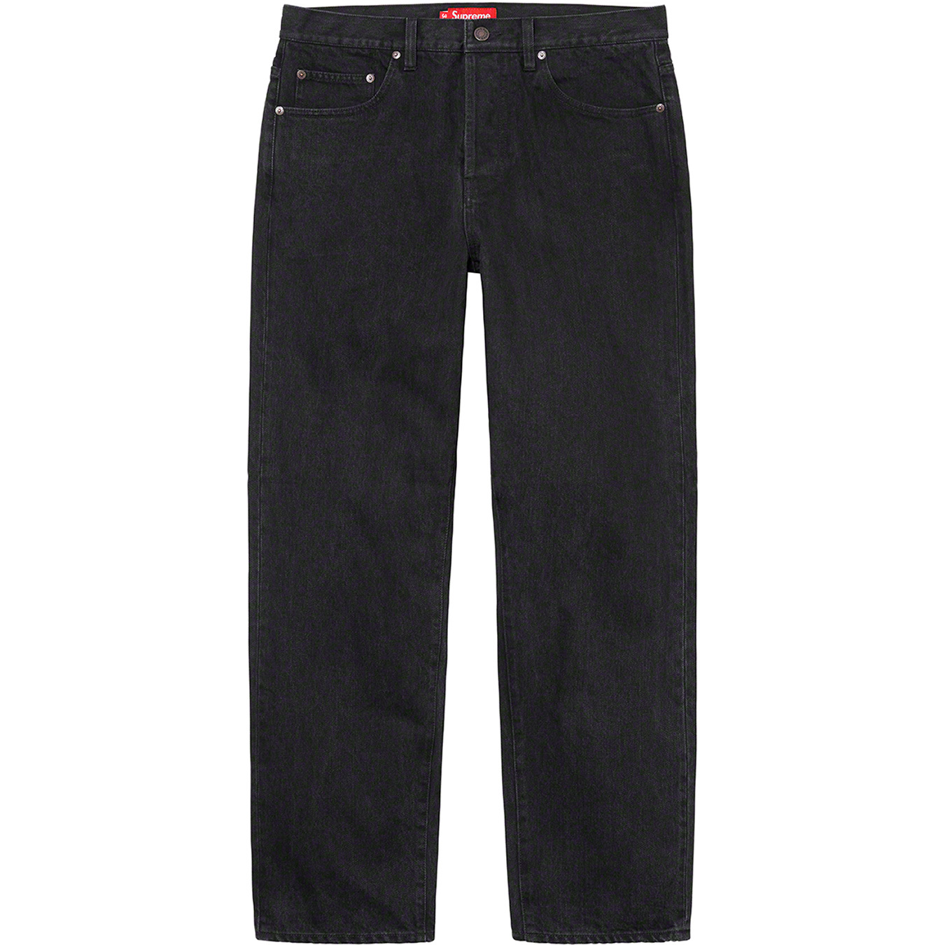 Stone Washed Black Slim Jean