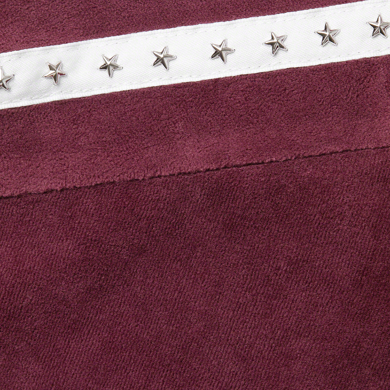 Studded Velour Track Jacket