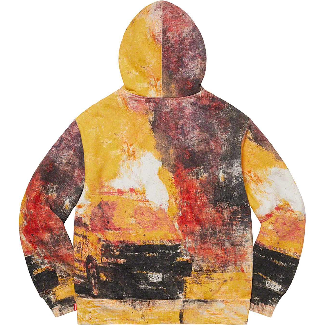 Fire Zip Up Hooded Sweatshirt