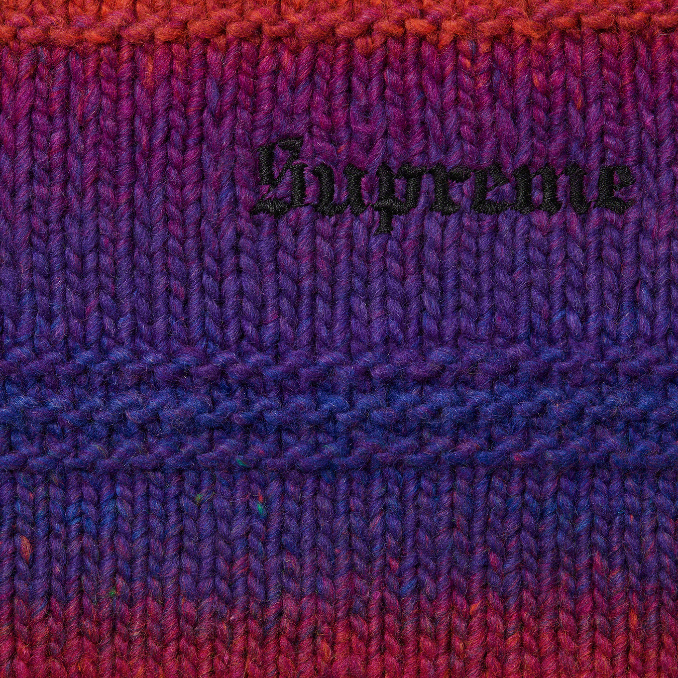 Gradient Stripe Sweater