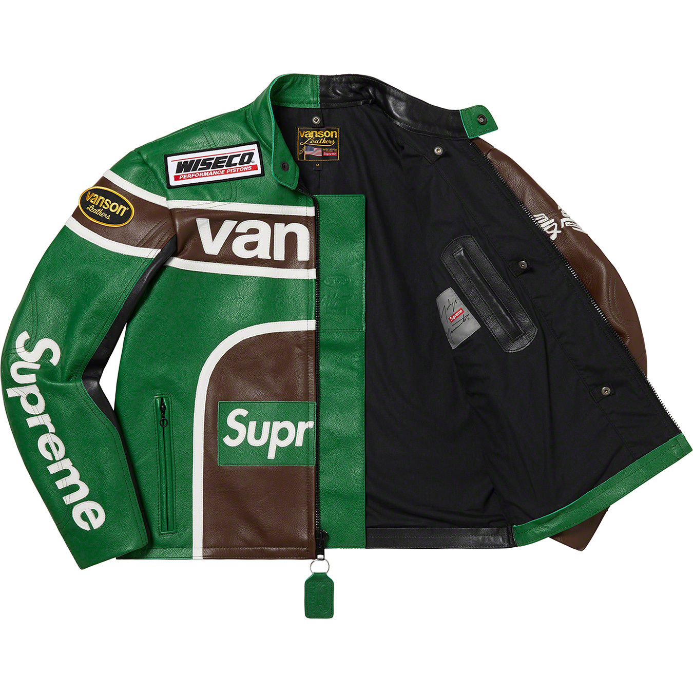 Supreme®/Yohji Yamamoto®/ Vanson Leathers® Split Jacket